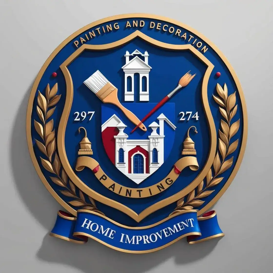 crest of painting and decoration