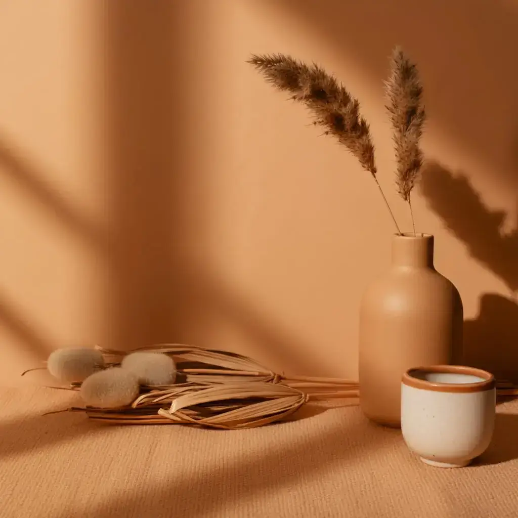 Natural Material And Warm