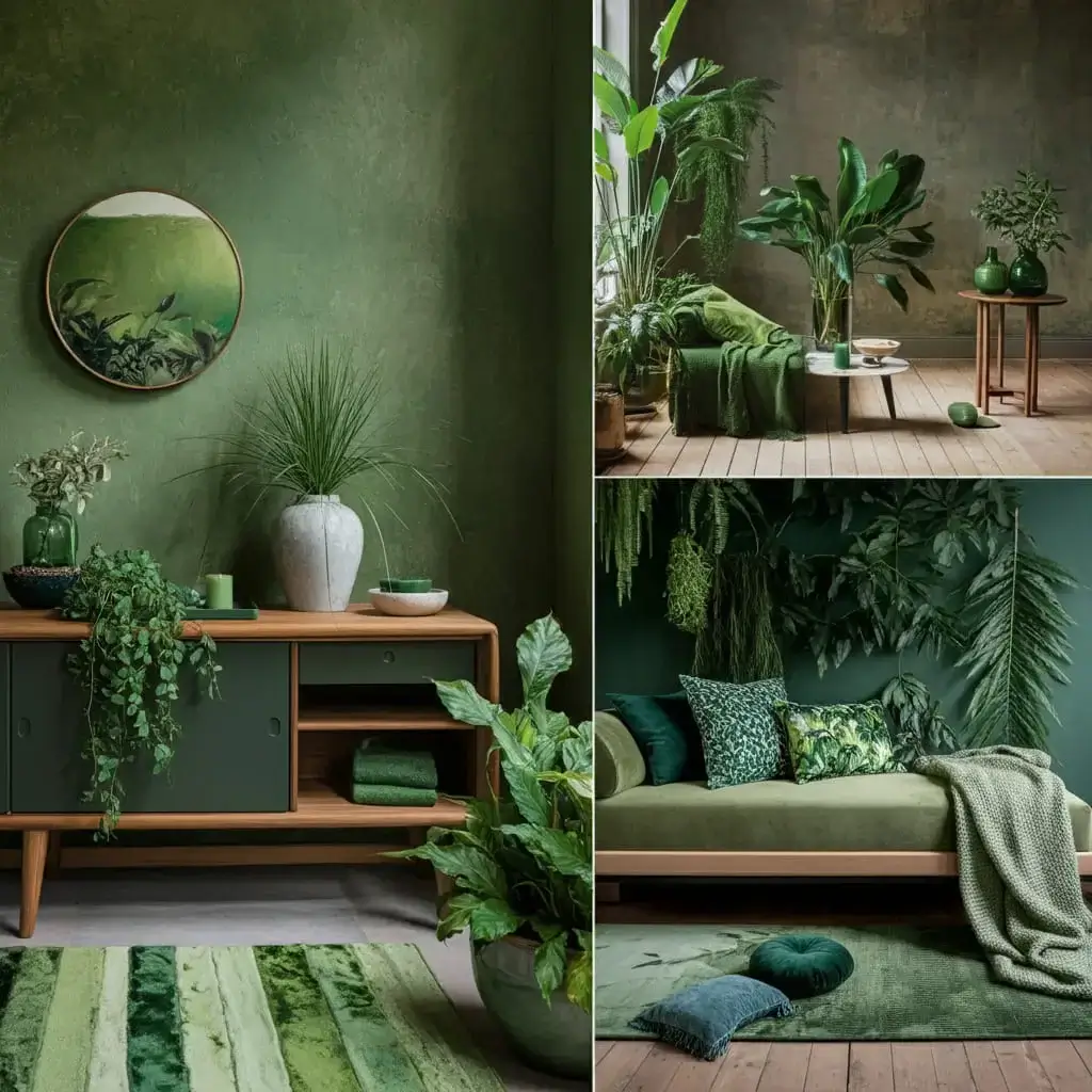 The Power of Green: Rejuvenating Interiors with 2024’s Hottest Shade