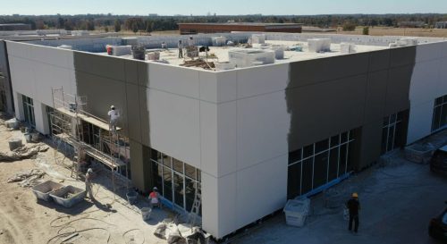 Commercial Building Plastering & Painting